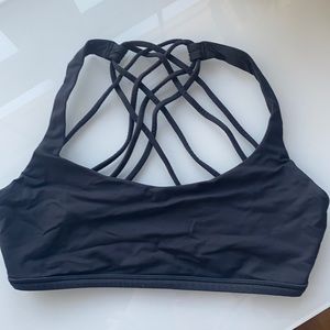 Lululemon Free to Be Wild Strappy Sports Bra
